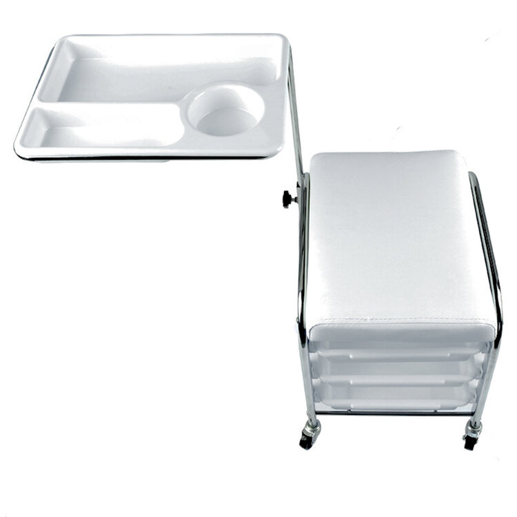 Mega Beauty Shop®  Pedicurekruk/ Voetsteun Wit