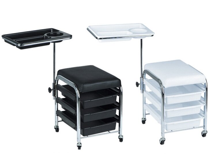 Mega Beauty Shop®  Pedicurekruk/ Voetsteun  zwart