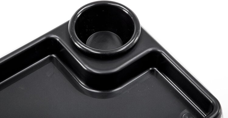 Mega Beauty Shop®  Pedicurekruk/ Voetsteun  zwart