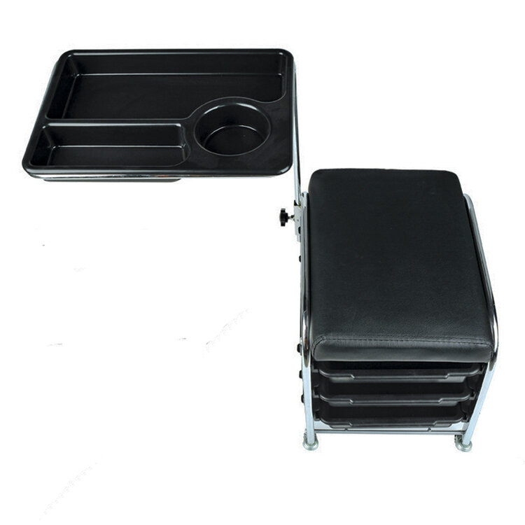 Mega Beauty Shop®  Pedicurekruk/ Voetsteun  zwart