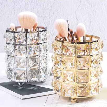 Mega Beauty Shop® Penseel houder & Make up borstel - goud