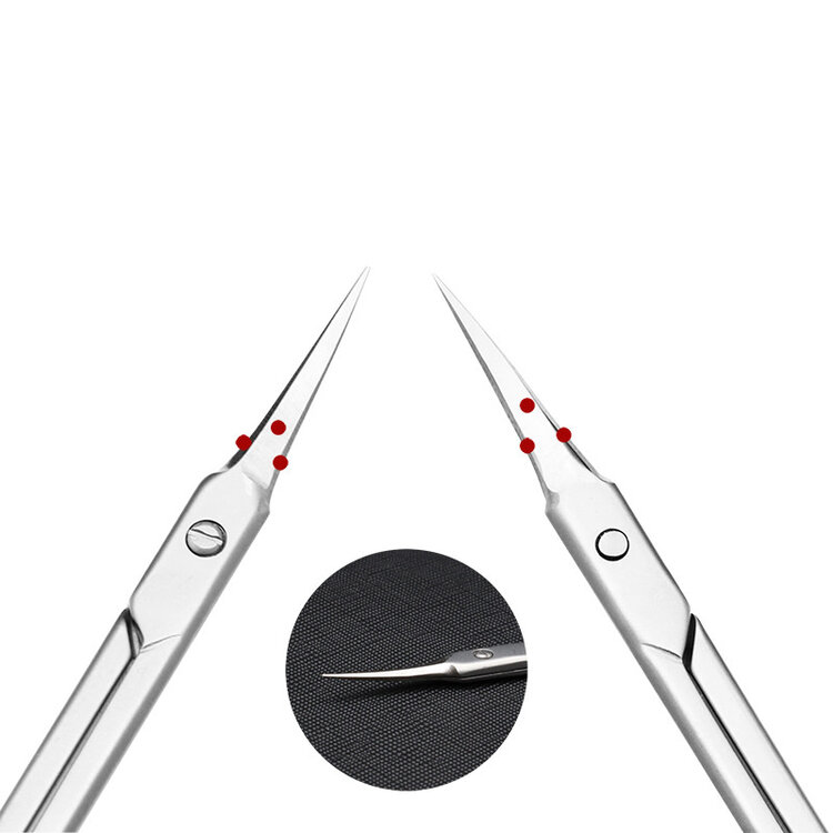 Mega Beauty Shop® Nagelriemschaar  gebogen