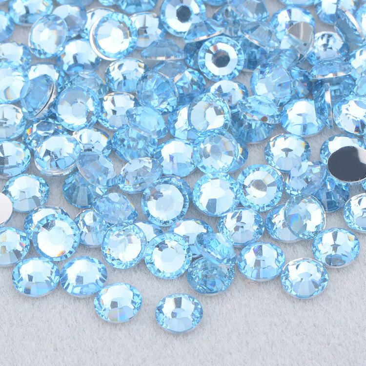 Mega Beauty Shop® Nailart Glas Steentjes 1,5 mm   Sapphire