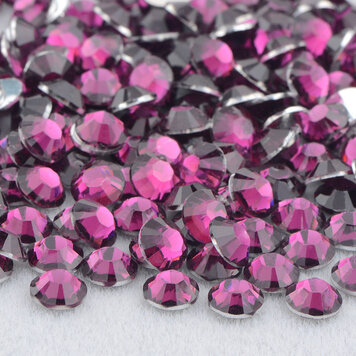 Mega Beauty Shop® Nailart Glas Steentjes 1,5 mm  Grape Purple