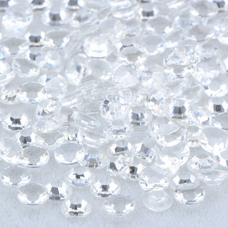 Mega Beauty Shop® Nailart Glas Steentjes 1,5 mm  Transparent