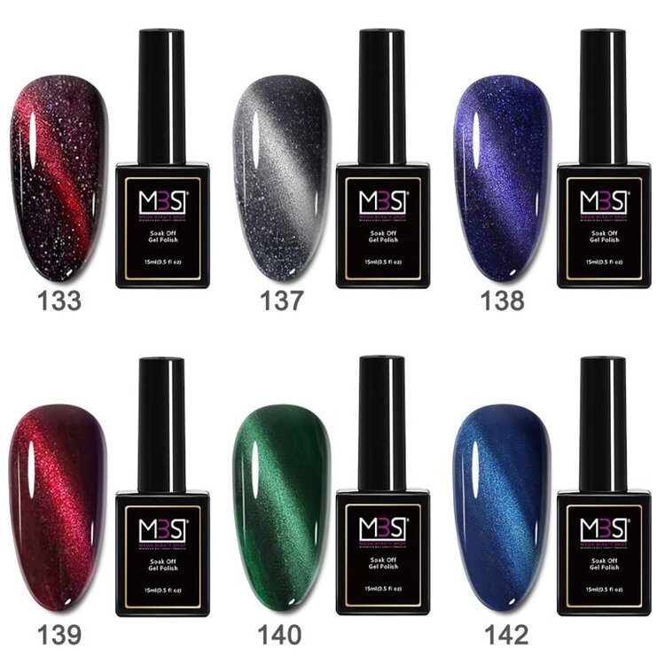 Mega Beauty Shop® Cat Eye gel polish 15ml.TPO free (138)