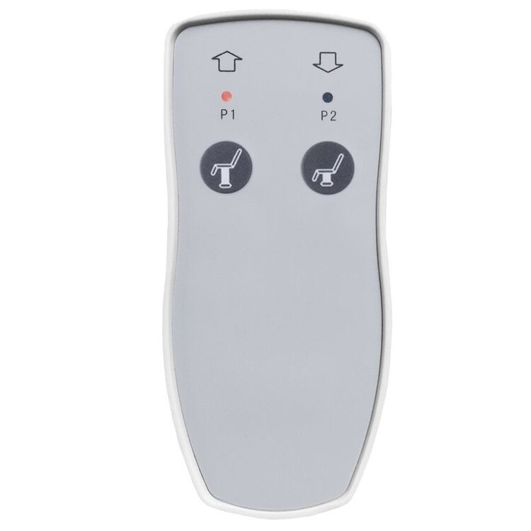 Mega Beauty Shop® Elektrische Behandelstoel PRO Zwart (1 motor)