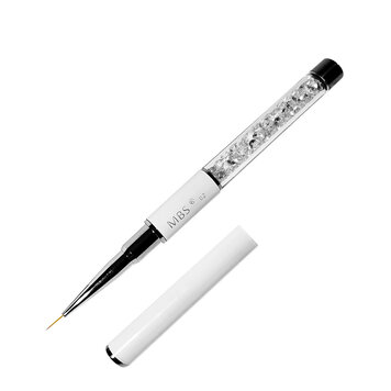 Mega Beauty Shop® Nailart Penseel met steentjes (lang)