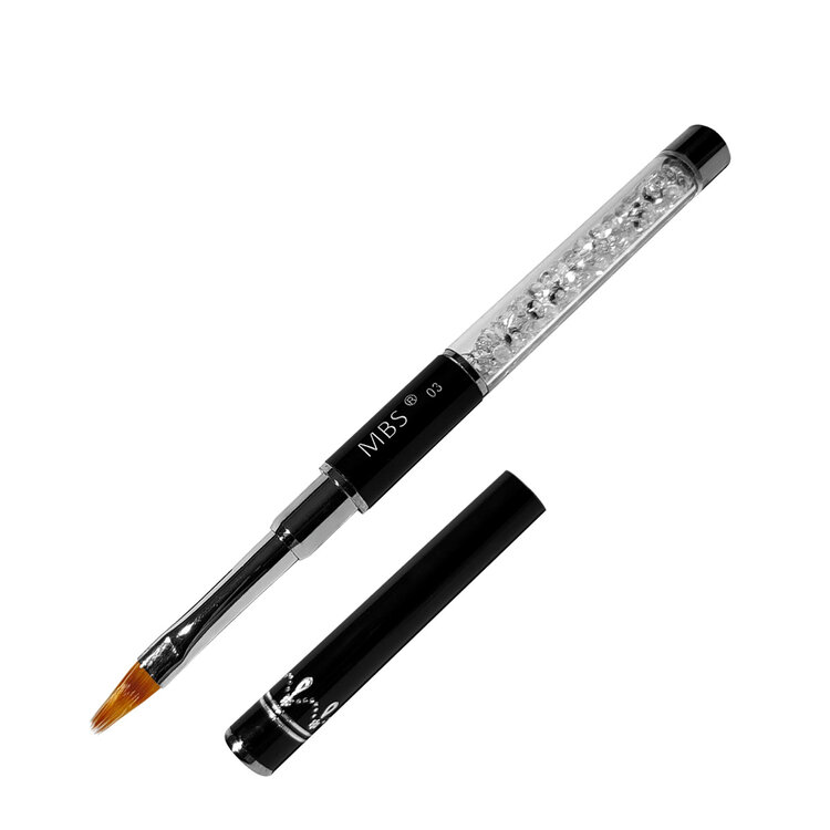 Mega Beauty Shop® Ombre Penseel met steentjes