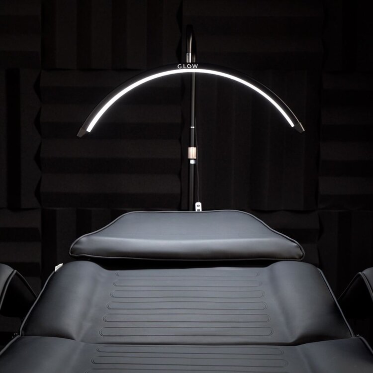 Mega Beauty Shop® Half Moon Light LED Moonlight Wit met statief