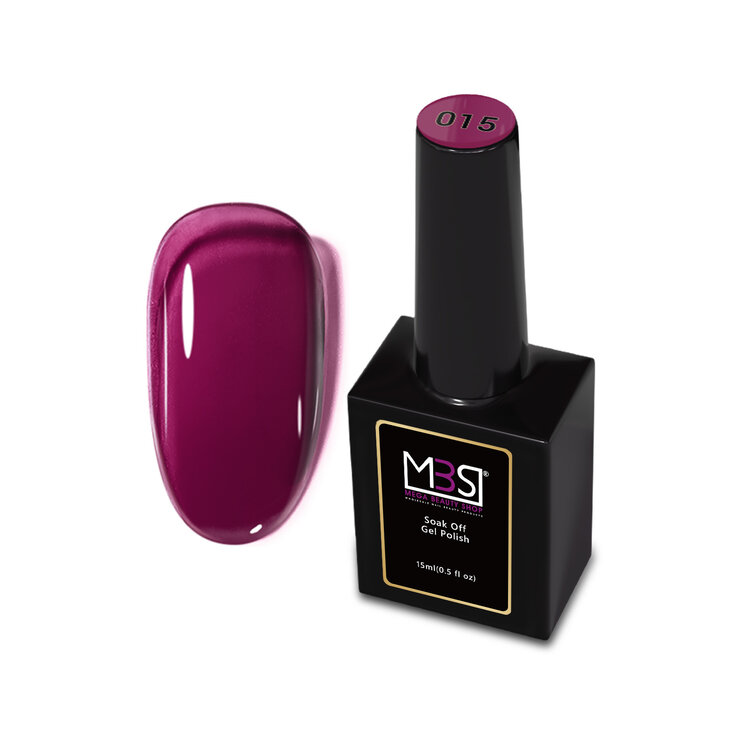 Mega Beauty Shop® Gel polish PRO 15ml. TPO free (015)