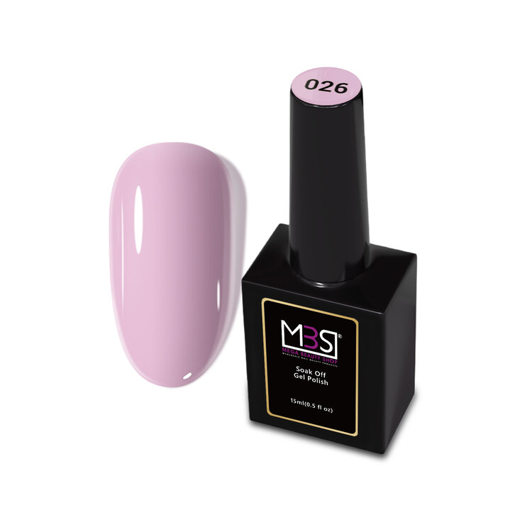 Mega Beauty Shop® Gel polish PRO 15ml.  TPO free (026)