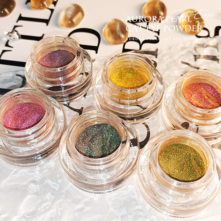 Mega Beauty Shop® Aurora pearl/cateye poeder (03)