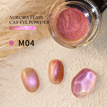 Mega Beauty Shop® Aurora pearl/cateye poeder (04)