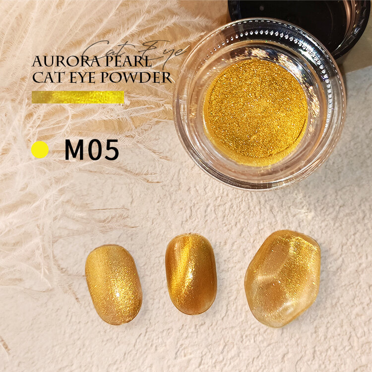 Mega Beauty Shop® Aurora pearl/cateye poeder (05)