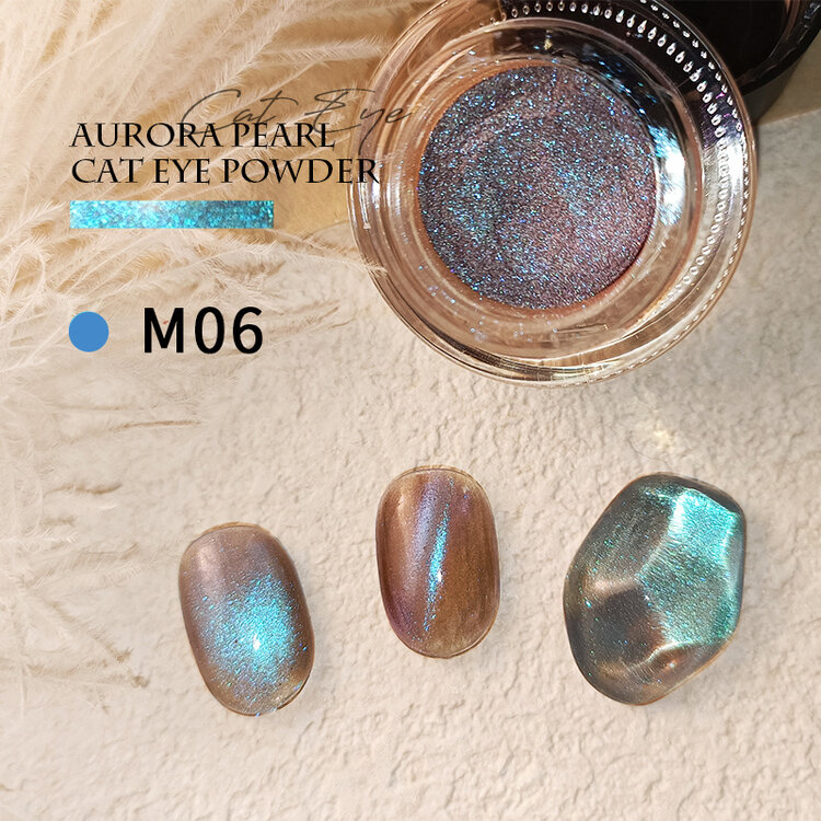 Mega Beauty Shop® Aurora pearl/cateye poeder (06)