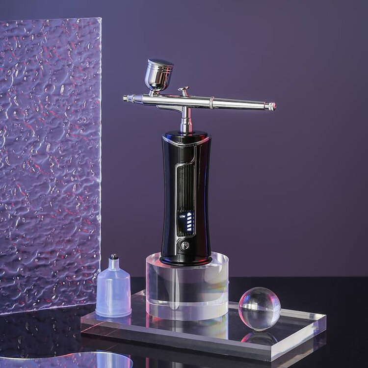 Mega Beauty Shop® Airbrush nail  machine Zwart