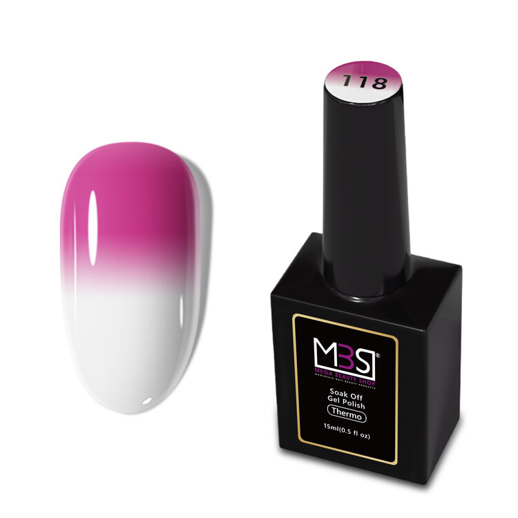Mega Beauty Shop® Thermo gel polish 15ml.  TPO free (118)