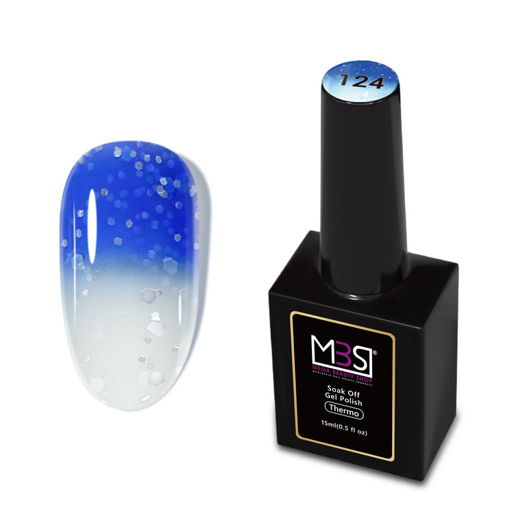 Mega Beauty Shop® Thermo gel polish 15ml.  TPO free (124)