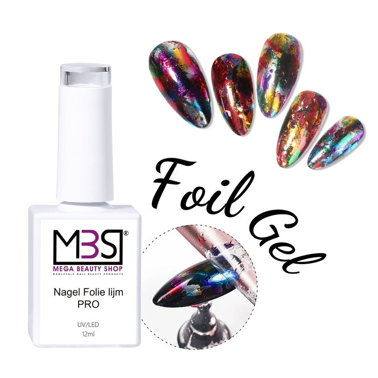 Mega Beauty Shop® Folie gel 12ml. HEMA & TPO free