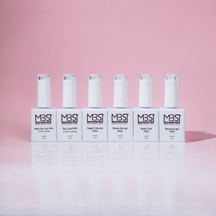 Mega Beauty Shop® Topcoat Matt zonder plaklaag 12ml. HEMA & TPO free