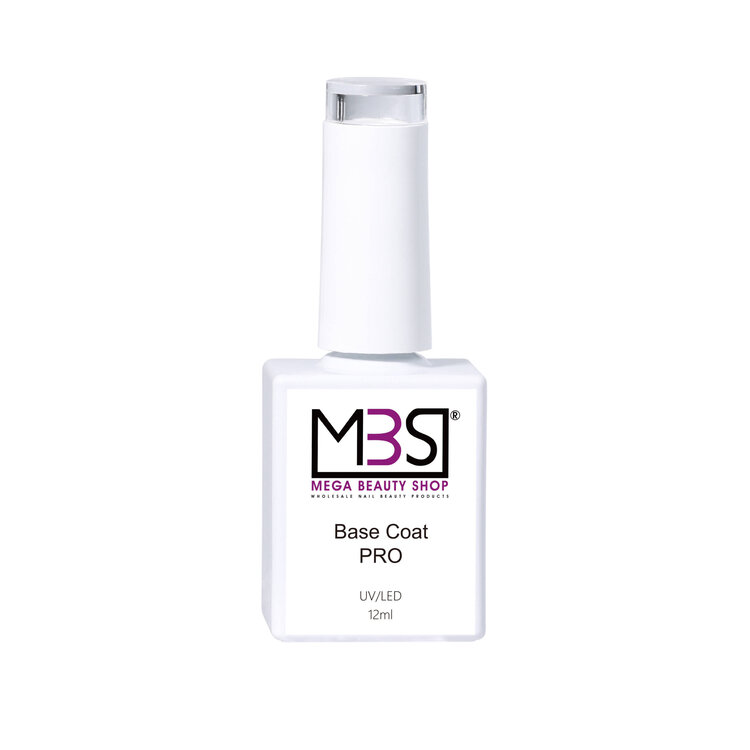 Mega Beauty Shop® Base coat 12ml.  HEMA & TPO free