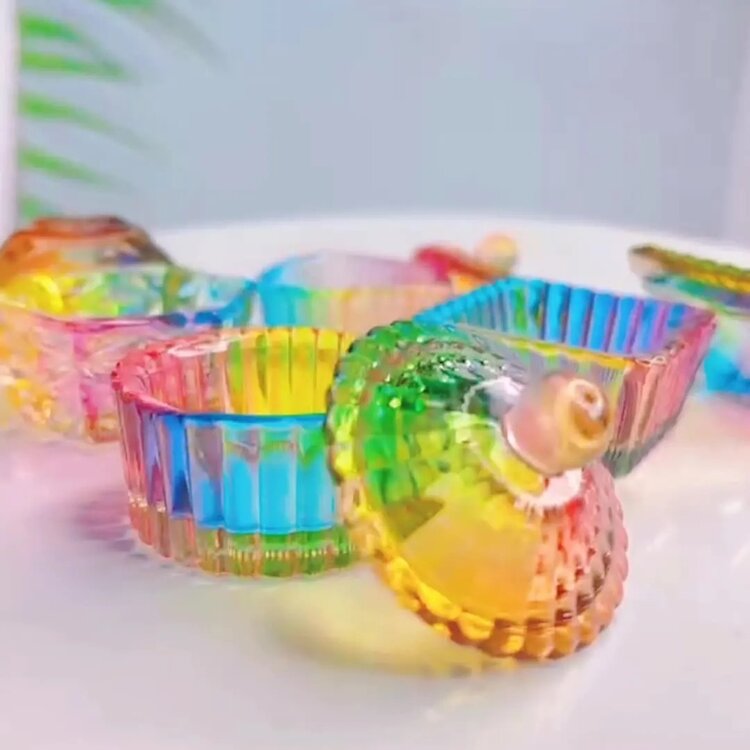 Mega Beauty Shop® Dappenglaasje met deksel