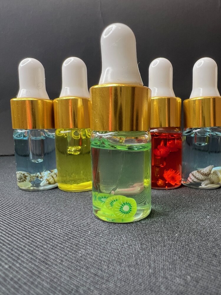 Mega Beauty Shop® Nagelriemolie met pipet 3ml. set 50stuks