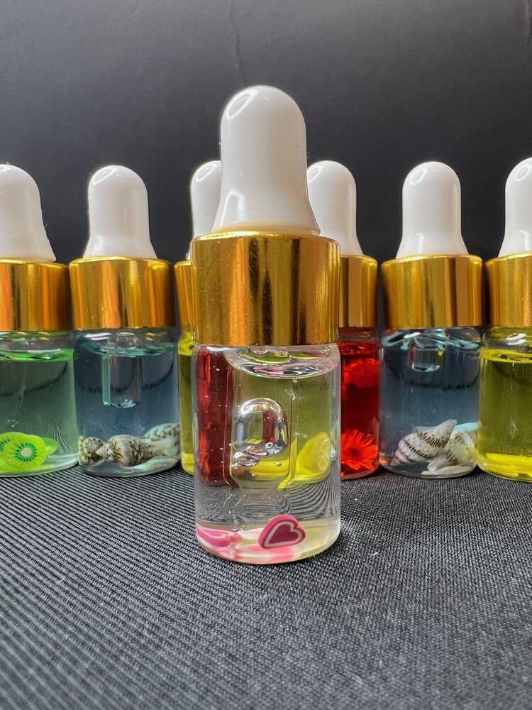 Mega Beauty Shop® Nagelriemolie met pipet 3ml. set 50stuks