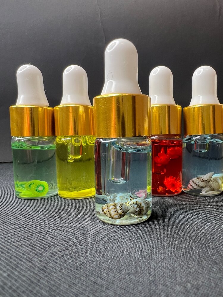 Mega Beauty Shop® Nagelriemolie met pipet 3ml. set 50stuks