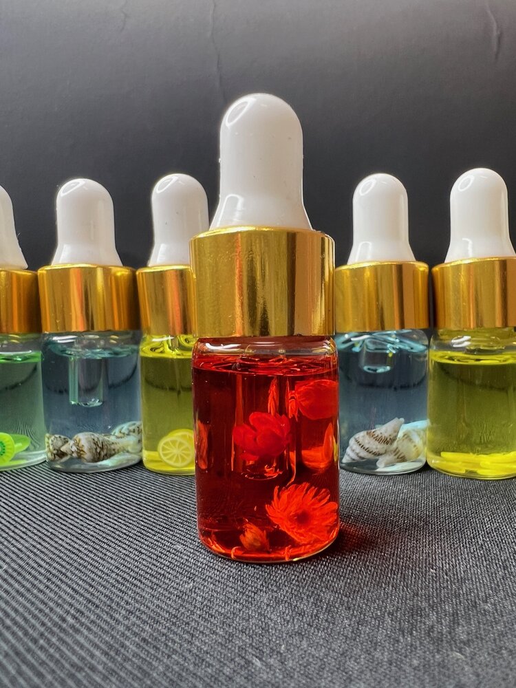 Mega Beauty Shop® Nagelriemolie met pipet 3ml. set 50stuks