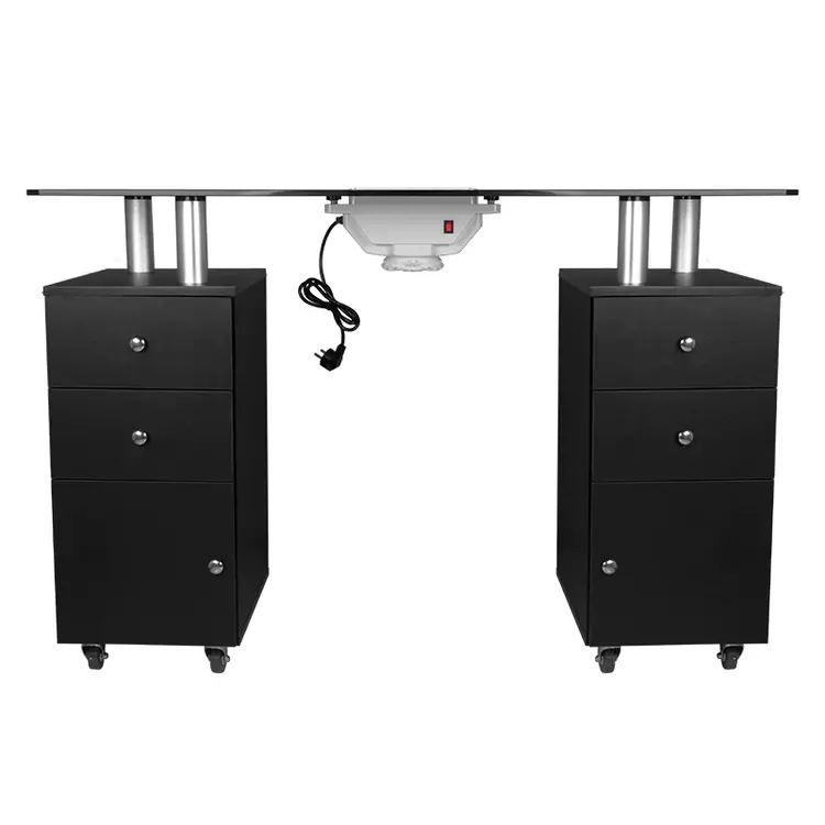 Mega Beauty Shop® Manicuretafel met afzuiger INCL. werkstoel  (03)