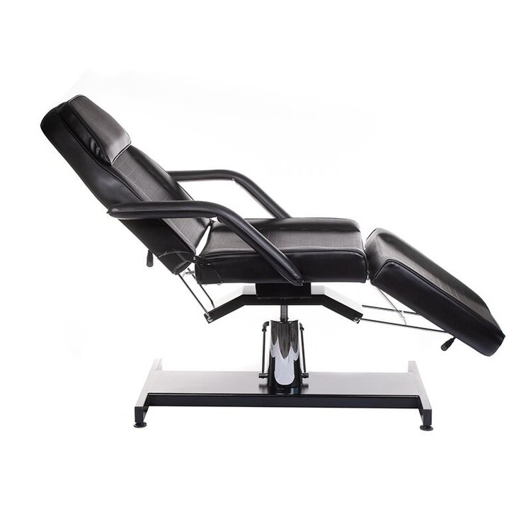 Mega Beauty Shop® Behandelstoel/Pedicurestoel zwart