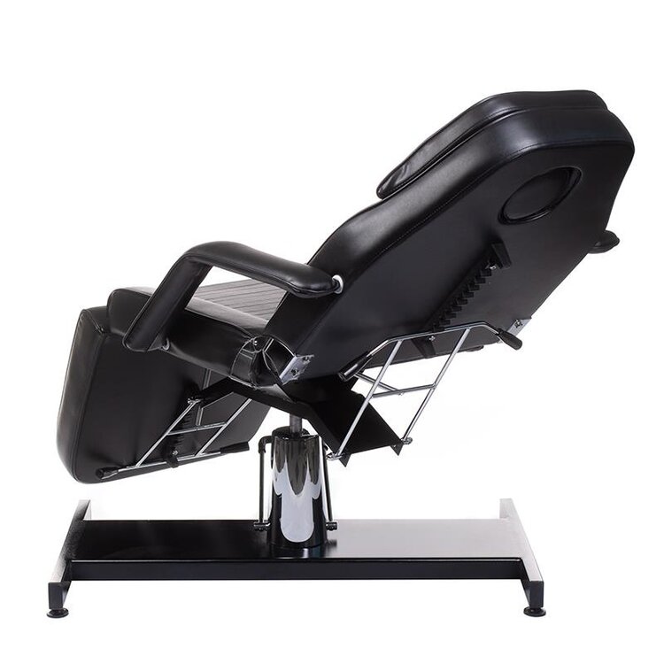 Mega Beauty Shop® Behandelstoel/Pedicurestoel zwart