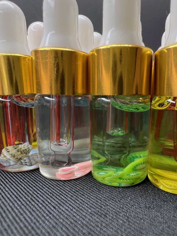 Mega Beauty Shop® Nagelriemolie met pipet 3ml. set 7stuks