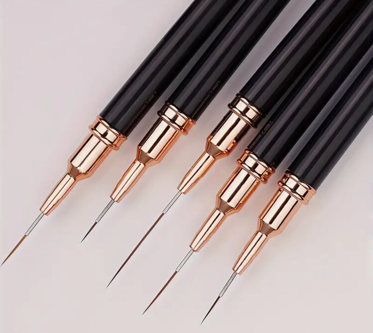 Mega Beauty Shop® Biab nailart penseel set- zwart