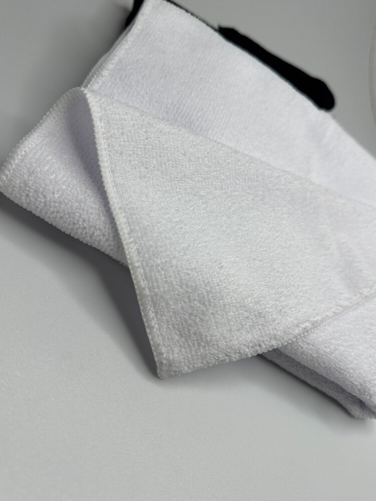 Mega Beauty Shop® Microvezel handdoeken wit 2 stuks (73x40)