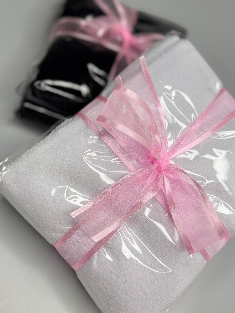 Mega Beauty Shop® Microvezel handdoeken wit 2 stuks (73x40)