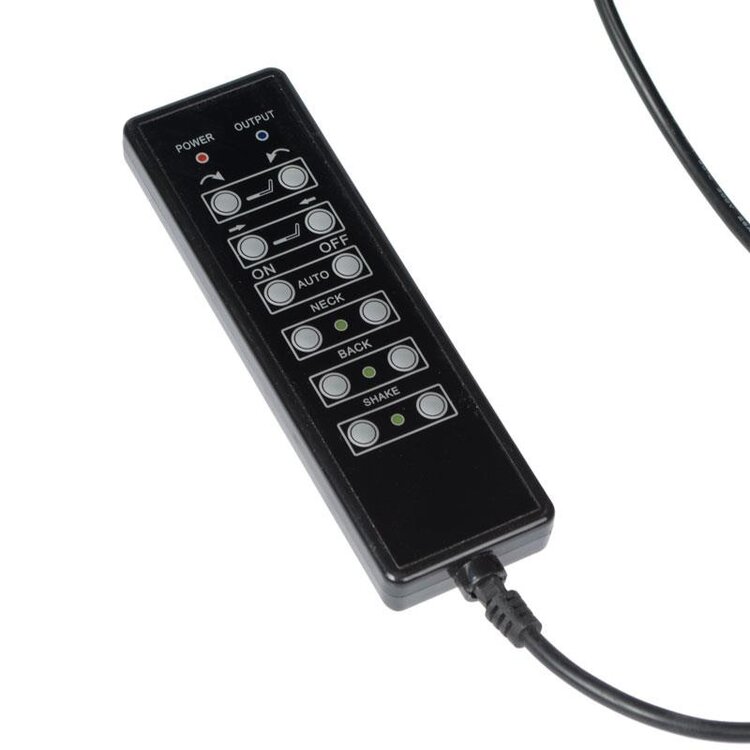 Merkloos SPA Pedicurestoel met massage Zwart