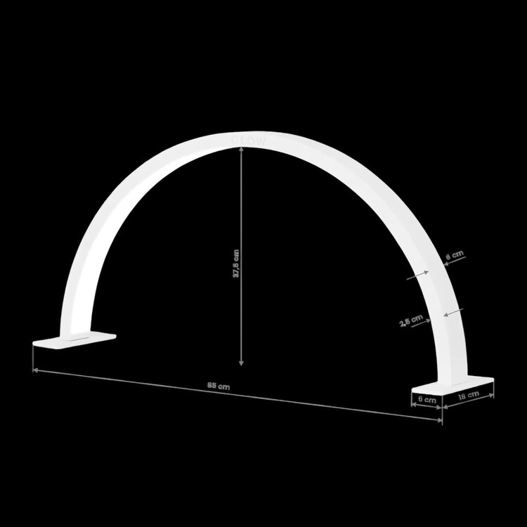 Mega Beauty Shop® Half Moon Light LED Moonlight  wit