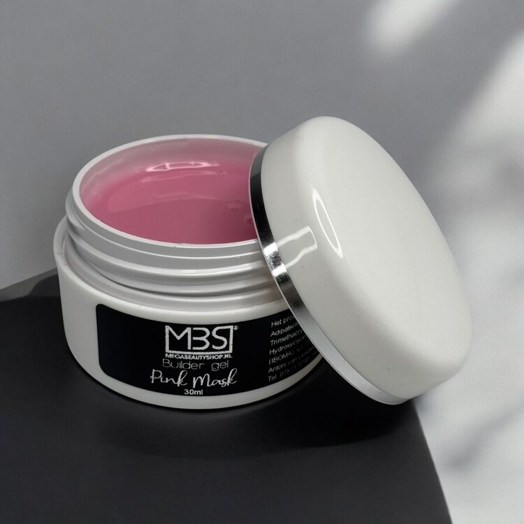Mega Beauty Shop® Builder gel pink mask 30ml. TPO free