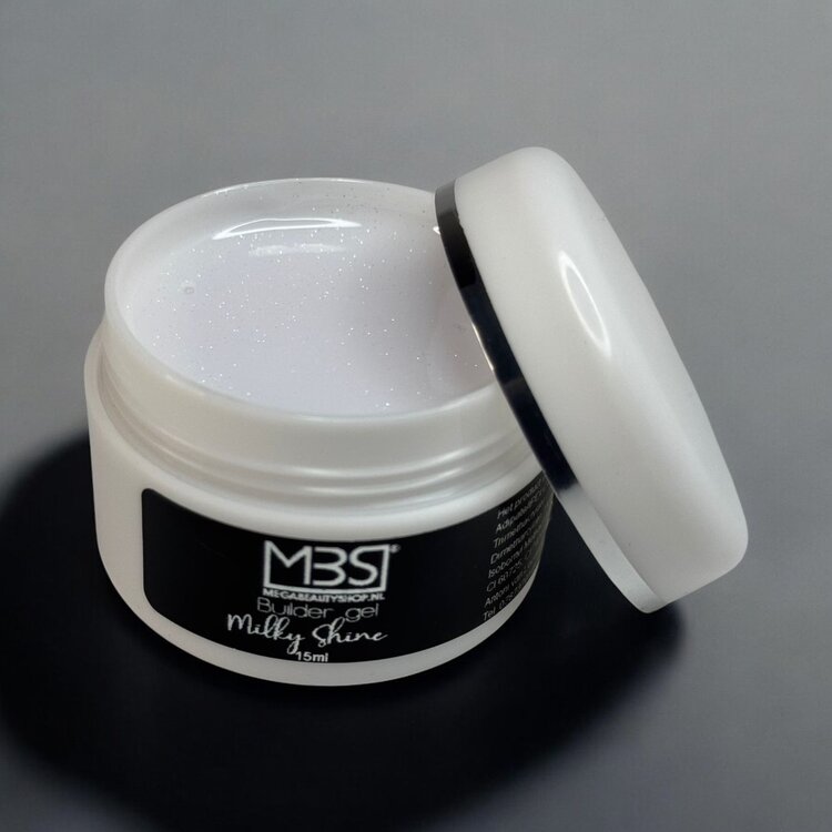 Mega Beauty Shop® Builder gel milky shine 15ml. TPO free