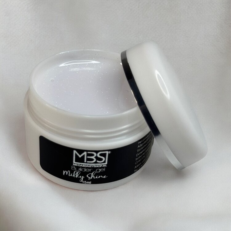 Mega Beauty Shop® Builder gel milky shine 15ml. TPO free