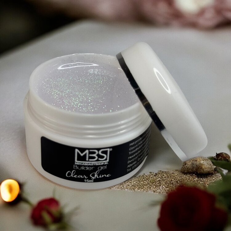 Mega Beauty Shop® Builder gel clear shine 30ml. TPO free
