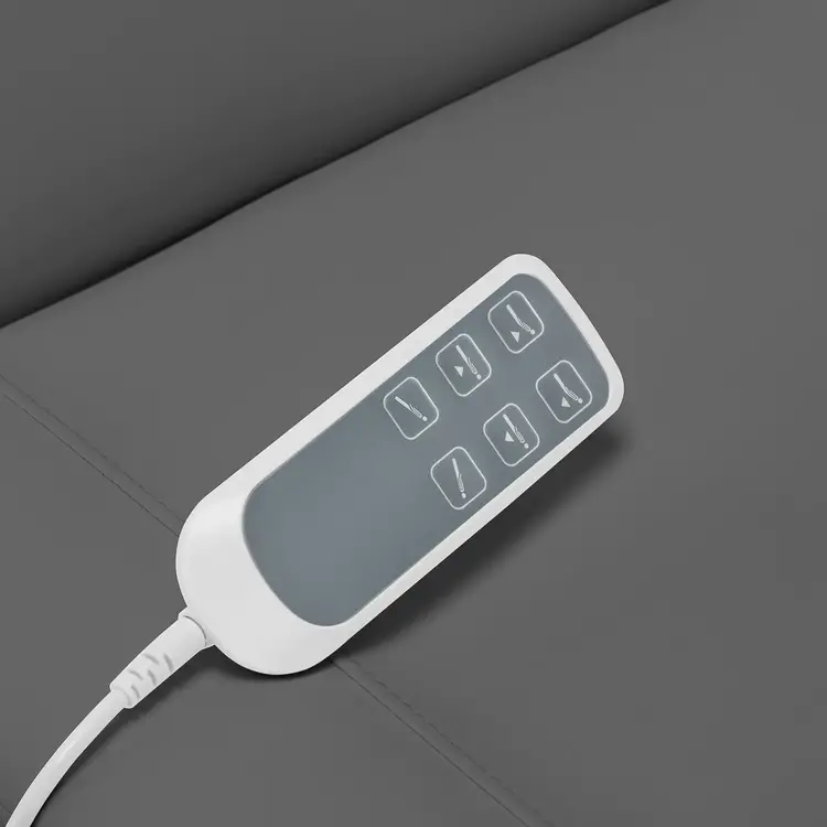 Mega Beauty Shop® Elektrische behandelstoel Grijs  (3 motoren)