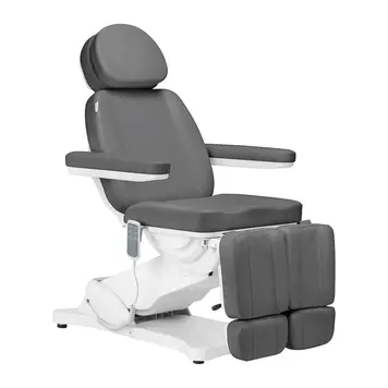 Mega Beauty Shop® Elektrische behandelstoel Grijs  (3 motoren)