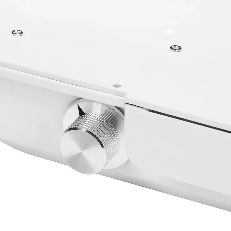 Mega Beauty Shop® Manicuretafel  wit/goud met afzuiging   INCL. werkstoel