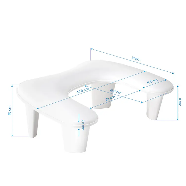 Mega Beauty Shop® Armsteun - Arm Rest Pillow wit