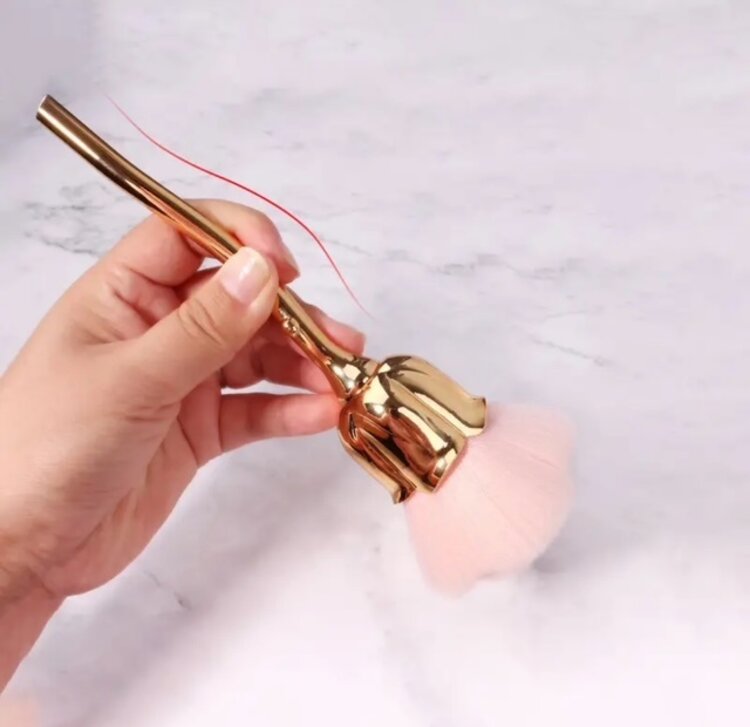 Mega Beauty Shop® Nail Borstel goud