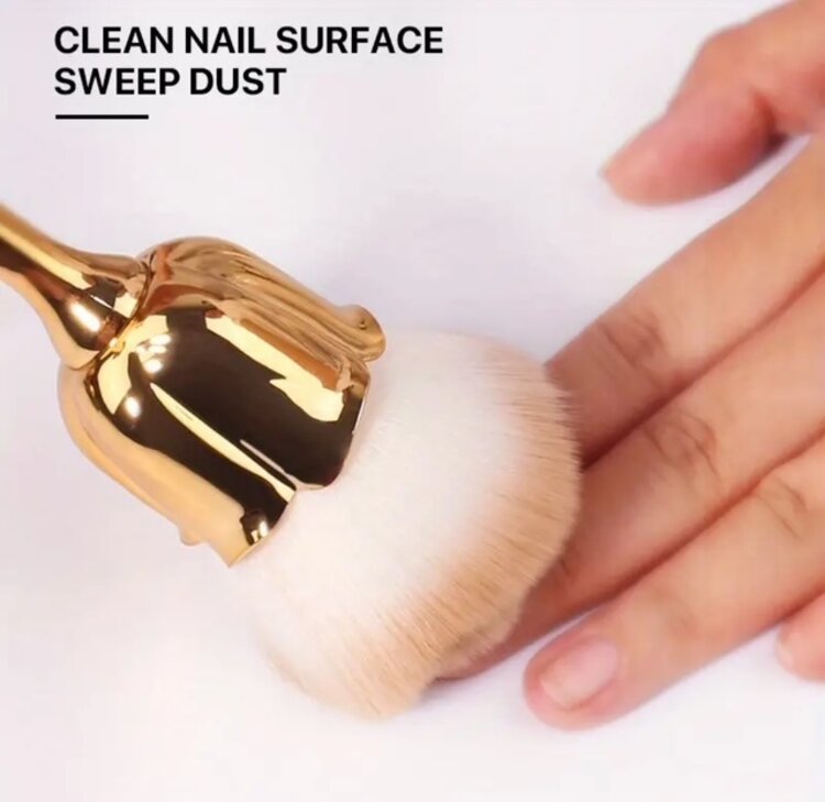 Mega Beauty Shop® Nail Borstel goud